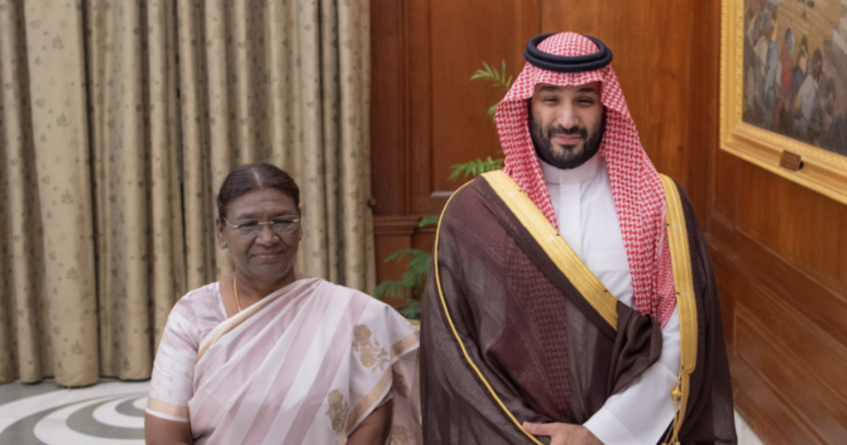 President Murmu meets Saudi Arabia Crown Prince Mohammed bin Salman Al Saud in Delhi